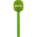 RODE Interview GO Handheld Mic Adapter for Wireless Clip-On Transmitter (Green)