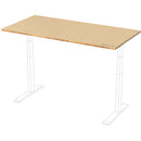 Uncaged Ergonomics Desktop for Rise Up Standing Desk (48x30", Bamboo, Natural)