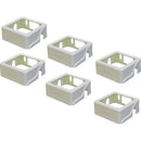 JMAZ Covers for MAD PAR Lighting Fixtures (White, 6-Pack)