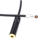 DigitalFoto Solution Limited RED KOMODO-X 00B 5-Pin to 3.5mm TRS Female Audio Cable (7.9", Right-Angle)