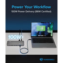 Plugable TBT-UDM 13-In-1 Dual Display Thunderbolt 4 Docking Station