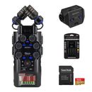 Zoom H6studio 6-Track Handy Recorder with 32-Bit Float Recording and 6-Channel Kit