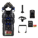 Zoom H6studio 6-Track Handy Recorder with 32-Bit Float Recording and On-Camera Kit