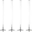 JMAZ Electro T4 RGBW Outdoor Battery Powered LED Tube Light (4', 4-Light Kit)