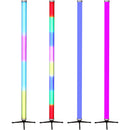 JMAZ Electro T4 RGBW Outdoor Battery Powered LED Tube Light (4', 4-Light Kit)