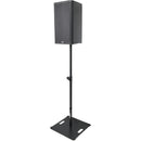 ProX Polaris Portable Speaker/Lighting Stand (Black, Pair)