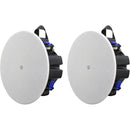 Yamaha VXC3F 3.5" Full-Range Low-Profile Ceiling Loudspeaker (White, Pair)