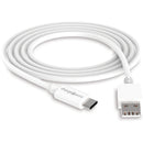 ChargeWorx USB-C to USB-A Sync and Charge Cable (3', White)