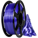 FlashForge 1.75mm PLA Silk Filament (2.2 lb, Blue)
