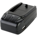 Watson Compact AC/DC Charger Kit with Battery Adapter Plate for BP-900 Series
