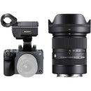 Sony FX30 Digital Cinema Camera Kit with XLR Handle and 18-50mm Lens