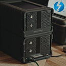 Glyph Technologies Blackbox PRO RAID 60TB 2-Bay Thunderbolt 3 RAID Array with Hub (2 x 30TB)