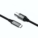 Tera Grand USB-C to USB-B 2.0 Cable (10')