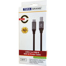 Tera Grand USB-C to USB-B 2.0 Cable (10')