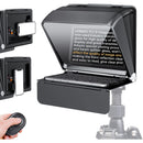 LENSGO TC7II Portable Ultimate Teleprompter Kit for Smartphones and Cameras