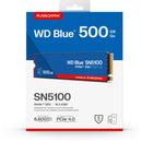 WD 500GB Blue SN5100 NVMe PCIe 4.0 Internal SSD