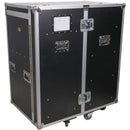 ProX Flight Case for 25 Mic Stands