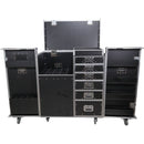 ProX Flight Case for 25 Mic Stands