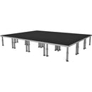ProX StageOne 16 x 12' Portable Stage with 16 to 22" Telescoping Legs