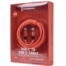 ChargeWorx Nylo-Tuff USB-C 60W Charging Cable (Desert Flower, 10')