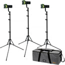 ikan Stryder RGBW LED Fresnel Light (3-Light Kit)