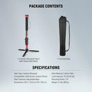 Neewer TP71 Pro Carbon Fiber Camera Monopod (71.6")