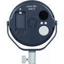 Nanlite miro 30c RGB Round LED Light Panel (Midnight Blue)