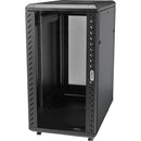 StarTech 22 RU 33" Knock-Down Server Rack Cabinet with Casters