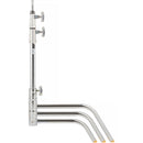 Impact Turtle Base C-Stand (20", Chrome)