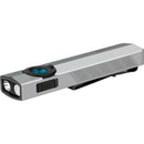 Olight ArkPro Rechargeable Flashlight (Cool White Beam, Silver Graphite)
