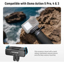 Neewer Magnetic Quick Release Adapter for DJI Osmo Action 5 Pro, 4 & 3