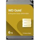 WD 6TB Gold 7200 rpm SATA III 3.5" Internal Enterprise HDD (4-Pack)