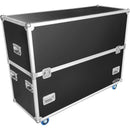 Odyssey Road Case with Wheels for Dual Electro-Voice EVOLVE 90