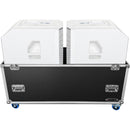 Odyssey Road Case with Wheels for Dual Electro-Voice EVOLVE 90