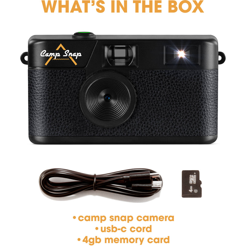 Buy in India Camp Snap CS-V105 Screen-Free Digital Camera (Stealth