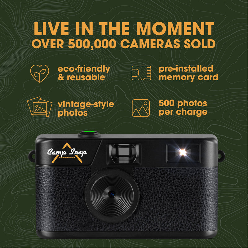 Buy in India Camp Snap CS-V105 Screen-Free Digital Camera (Stealth