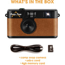 Camp Snap CS-V105 Screen-Free Digital Camera (Chestnut Brown)