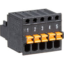 Axis Communications Conn 5-PIN Male Connector (10-Pack)