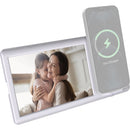 ChargeWorx Smartpix Wireless Charging Photo Frame (White)