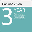 Hanwha Vision 3-Year Access Edge Recording for OnCloud VMS