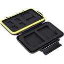 JJC MC-Series Memory Card Case for 2 CF, 2 SD & 4 microSD Cards