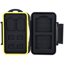 JJC MC-Series Memory Card Case for 2 CF, 2 SD & 4 microSD Cards