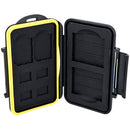 JJC MC-Series Memory Card Case for 2 CF, 2 SD & 4 microSD Cards