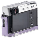 Tilta Leather Half Case for FUJIFILM X100VI Camera (Lavender)