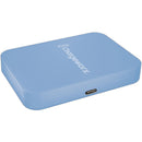 ChargeWorx 3-in-1 Wireless Folding Travel Charger (Chambray Blue)
