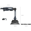 SmallRig Mini Shock Absorber Arm with Electronic Suction Cup