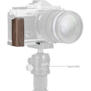SmallRig L-Shaped Mount Plate with Wooden Handle for OM System OM-3