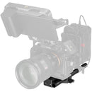 SmallRig Bottom Mount Plate with Dual 15mm Rod Clamp