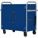 Bretford 32-Device Link Cart (Network-Ready, Royal Blue)