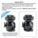 Heipi W28S-Q 3-in-1 Carbon Fiber Tripod with KF50-Q Ball Head (V2)